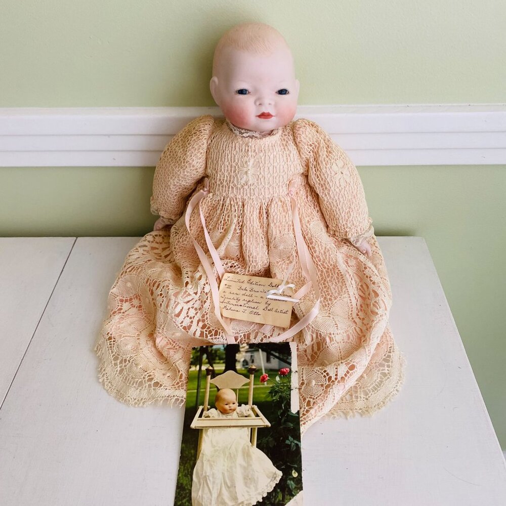 Vintage 1981 Porcelain H.J Otto & Grace S. Putname Collectible Doll